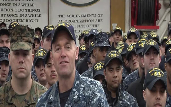 USS Green Bay NFC Shoutout