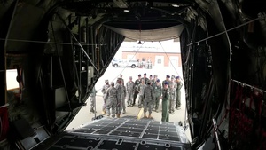 Junior ROTC Cadets Tour Rosecrans