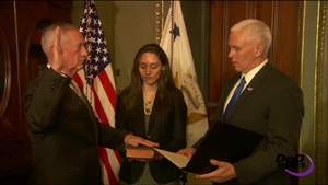 Mattis Takes Oath of Office