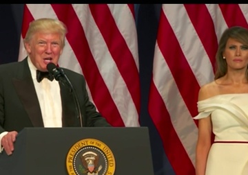 Commander in Chief Speaks at Salute to Our Armed Services Ball