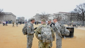 Guardsmen Support Inauguration of Donald J. Trump