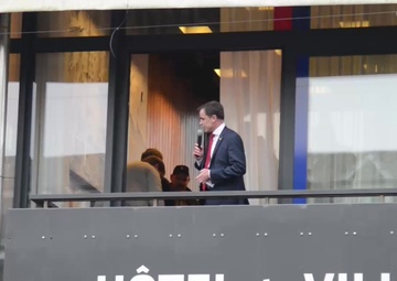 WW2 Battle of Bulge's commemoration in Bastogne