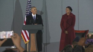 Final Departure of Former President Barack Obama