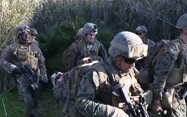 U.S. Marines maintain readiness through rehearsals