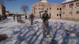 138th Security Forces Practices Urban Warfare Training