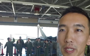 General Rice - Director of the Air National Guard Visits Hawaii Air National Guard Campus.