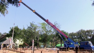 Cobra Gold 17: US Soldiers and Royal Thai Airmen Build a Classroom in Korat