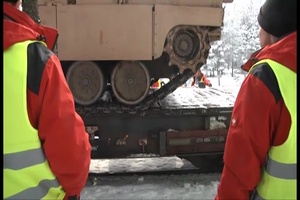 3ABCT prepares for Baltic States on Rail Head, B-Roll