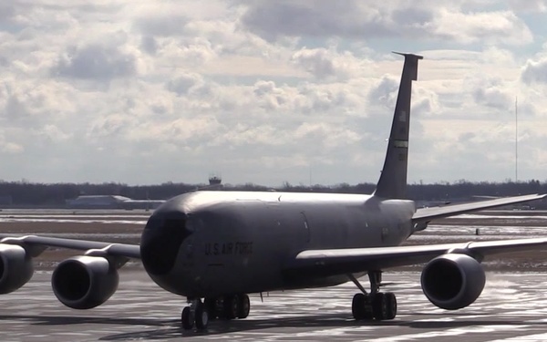 First KC-135 Arrives at Niagara