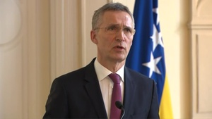 NATO Secretary General Joint and Chairman of the Tri-Presidency of Bosnia and Herzegovina Joint Press