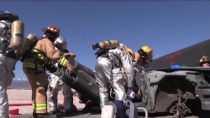 Marine Lends Aid in Car Crash