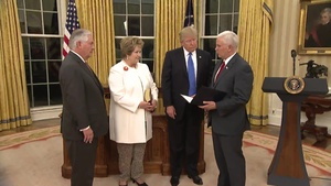 Swearing In of Secretary of State Rex Tillerson