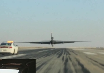 USCENTCOM CSM "runs down" a Lockheed U-2
