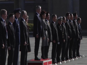 Secretary of Defense Jim Mattis Honor Guard and Bilateral Meeting at Japan Ministry of Defense