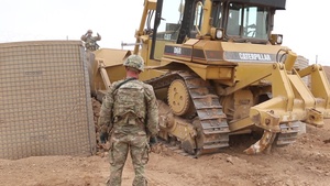 Eagle Battalion Engineers Move In to Qayyarah West Airfield