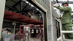 U.S. and Partner Nations Build a Classroom in Buriram during Cobra Gold 17