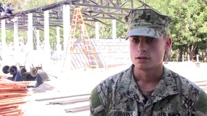 Interview with U.S. Navy Constructor Man Colt Hawkins during Cobra Gold