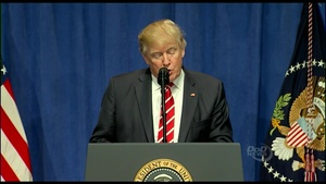 Trump Speaks to U.S., Coalition Leaders in Florida