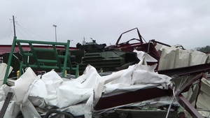 EF3 Tornado Strikes MCLB Albany
