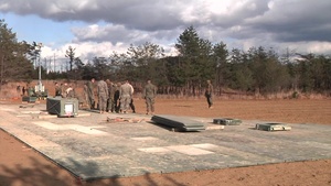 B-Roll of MWSS-171 constructing a vertical take-off and landing pad