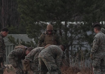 MWSS-171 constructed a vertical take-off and landing pad