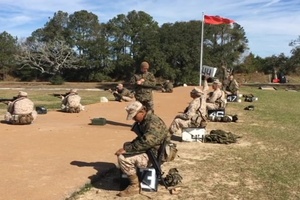 Marine recruits conquer rifle qualification on Parris Island