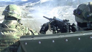 Lipizzaner III exercise: .50-caliber machine guns.