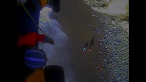 Coast Guard aircrew hoists stranded hiker near Lincoln City, Ore.