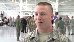 Connecticut Air National Guard Holds Send-Off Ceremony for Deployers