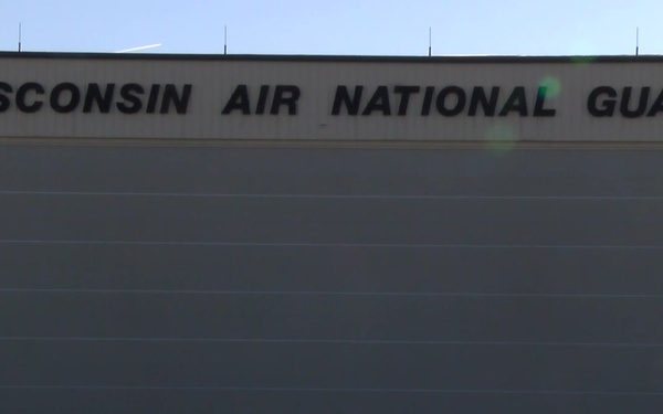 Wisconsin Air National Guard taxi