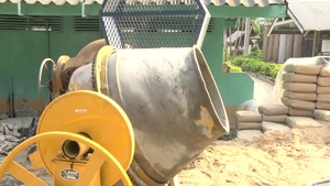 Cobra Gold 2017: Seabees construct multipurpose room b-roll and soundbites