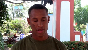 Interview with U.S. Marine Corps LCpl. Tobah Heeter during Cobra Gold