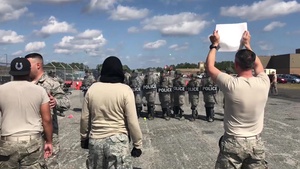 165th AW Security Forces Civil Disturbance Training