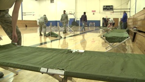 Beale Receives Evacuees