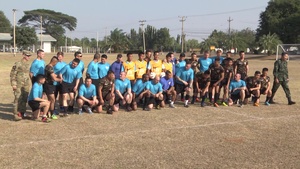 Cobra Gold 2017: FTX opening ceremony followed by a friendly soccer match.