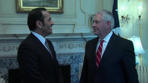 Secretary of State Tillerson Meets With Minister of Foreign Affairs of the State of Qatar
