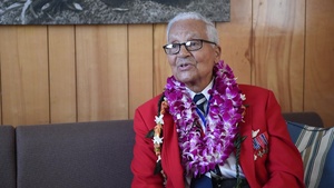 Tuskegee Airman Charles McGee raw Broll & Interview
