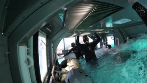 Slam Dunked: Japanese Soldiers Practice Escaping Downed Aircraft During Iron Fist 2017