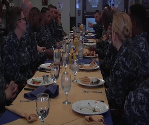 Pacific Fleet Master Chief Susan Whitman visits Marine Corps Air Station Iwakuni (Package/Pkg)