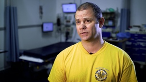Independent Duty Corpsmen students, instructors, give interviews on STRATOPS training