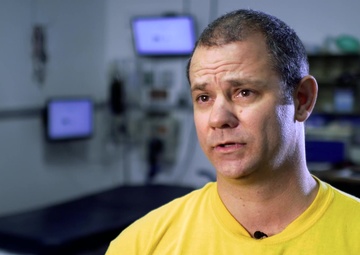 Independent Duty Corpsmen students, instructors, give interviews on STRATOPS training