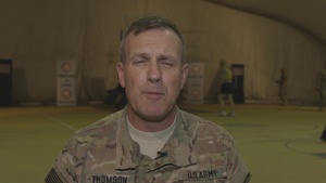 Maj. Gen. John C. Thomson III Interview for NBA