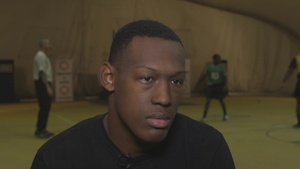 Spc. Charles Coleman Interview for NBA