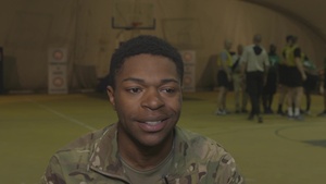 Spc. Jequan Griffin Interview for NBA