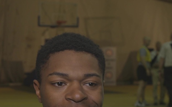 Spc. Jequan Griffin Interview for NBA