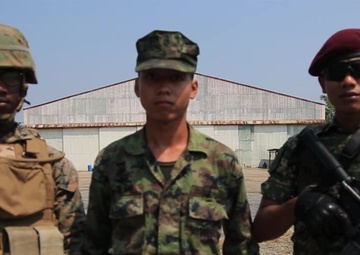 JASDF leads joint, multinational evacuation drill