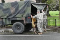 California National Guard Help Prevent Flood Damage with CalFire