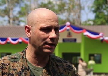 MWSS Marines complete school room with Thai, Japanese counterparts