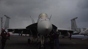 USS George H.W. Bush Flight Operations
