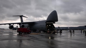 C-5 Galaxy Delivers Helicopters